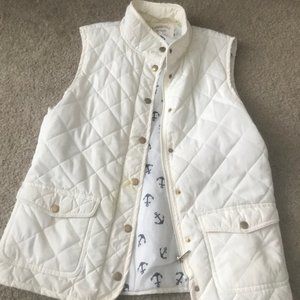 White Nautical Vest